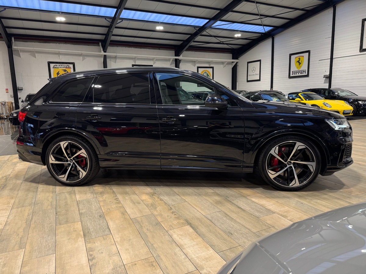 Audi SQ7 4.0 V8 TDI 435ch Quattro 7 places / Bose / 3D Surround View / HU/ Attelage