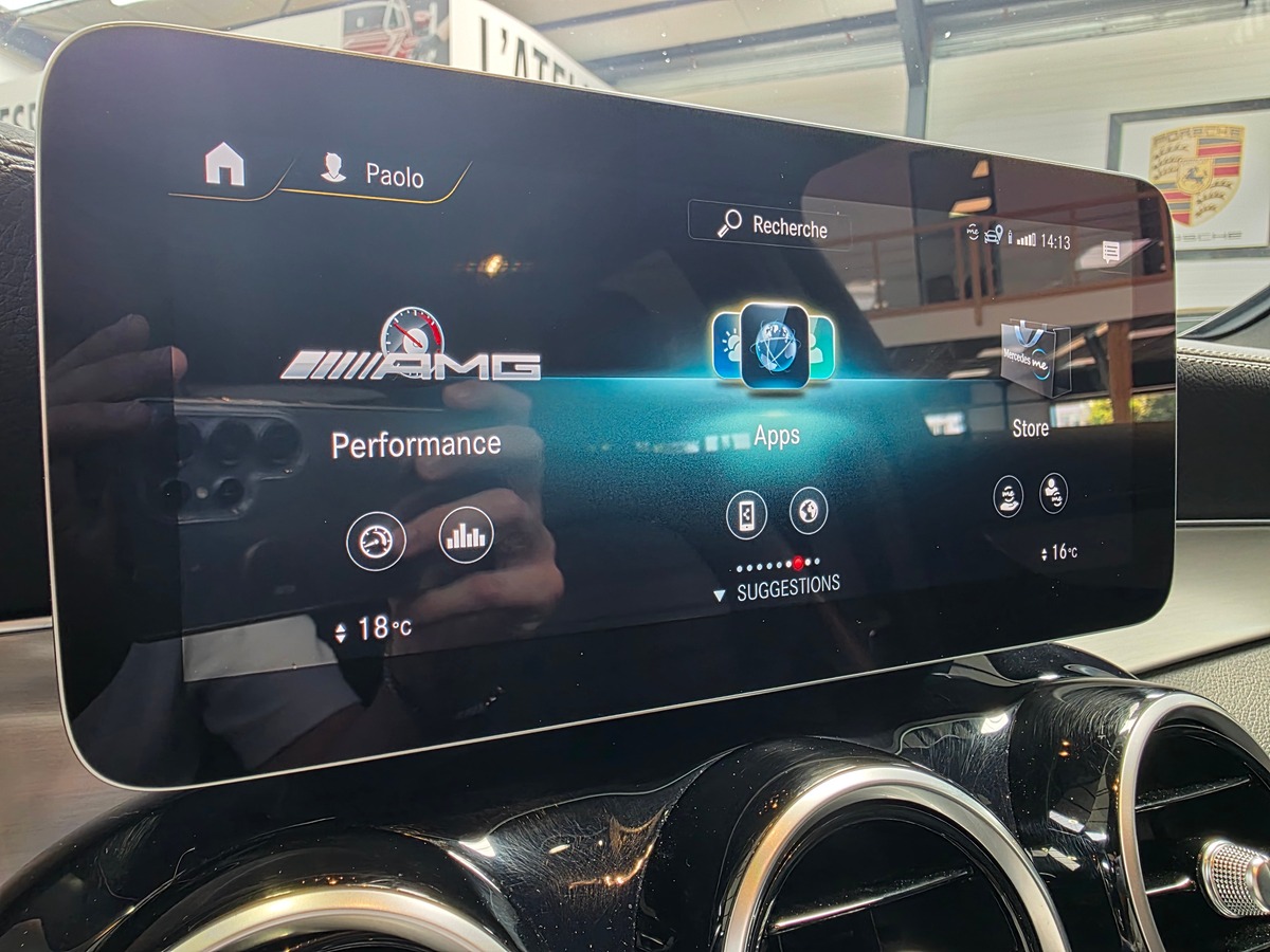 Mercedes-Benz Class GLC 3.0 43 AMG 390 PHASE 2 // SIEGES CHAUFFANTS / VENTILES // CAM / 21