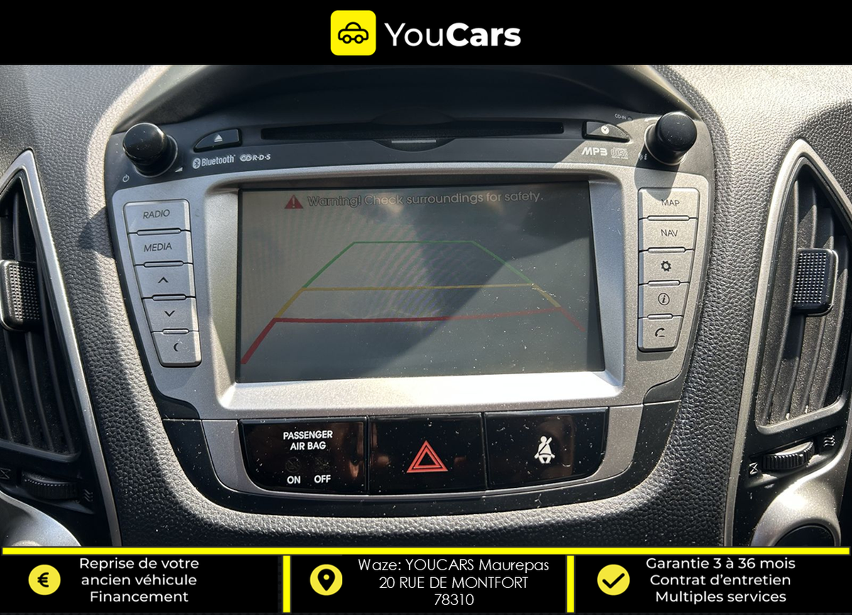 Hyundai ix35 PACK PREMIUM 1.7 CRDi 115 cv TOIT OUVRANT - SIEGES CHAUFFANTS AV/AR - GPS