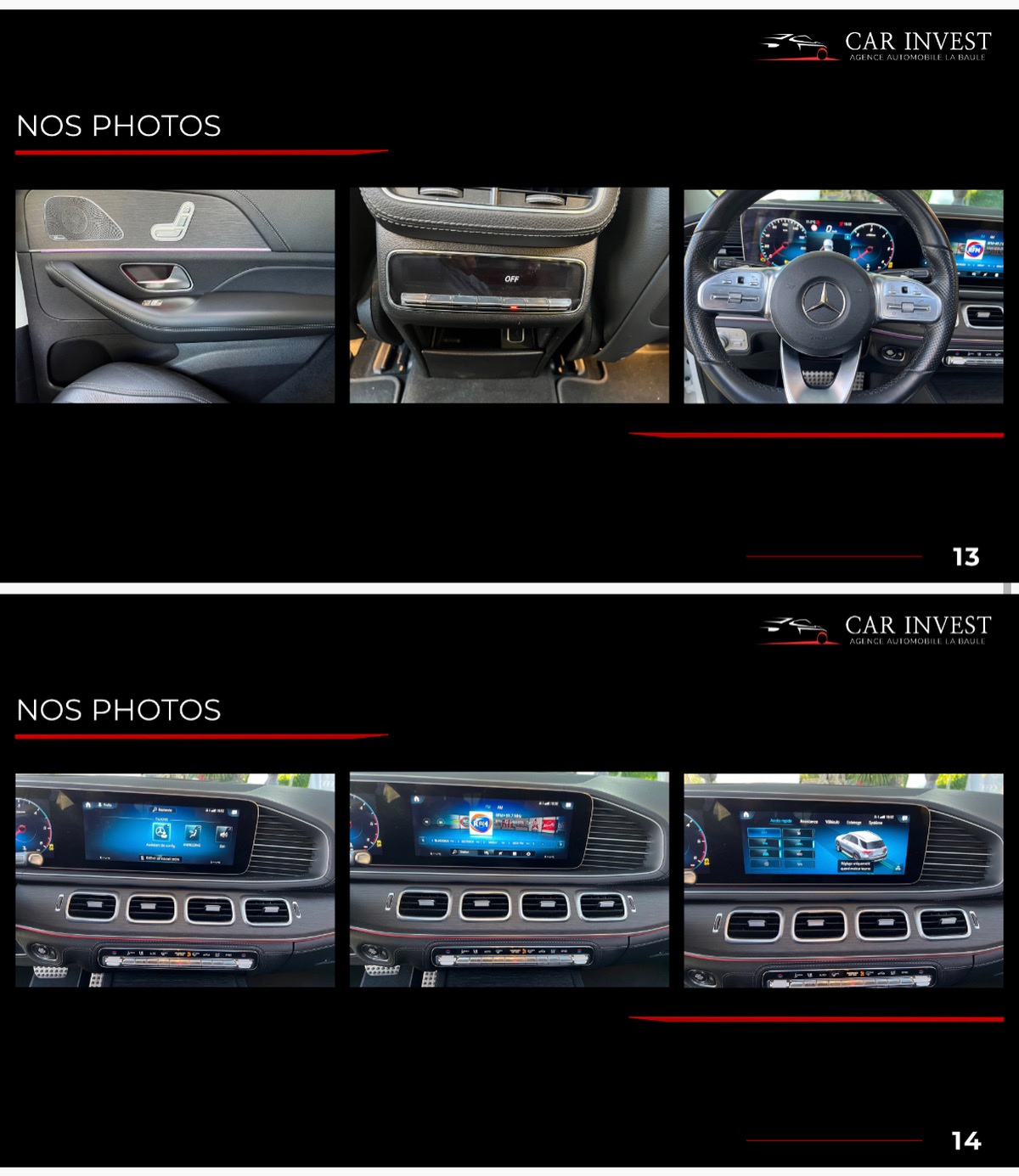 Mercedes Classe Gle 300 D 4 AMG  LINE 9G- 7  place