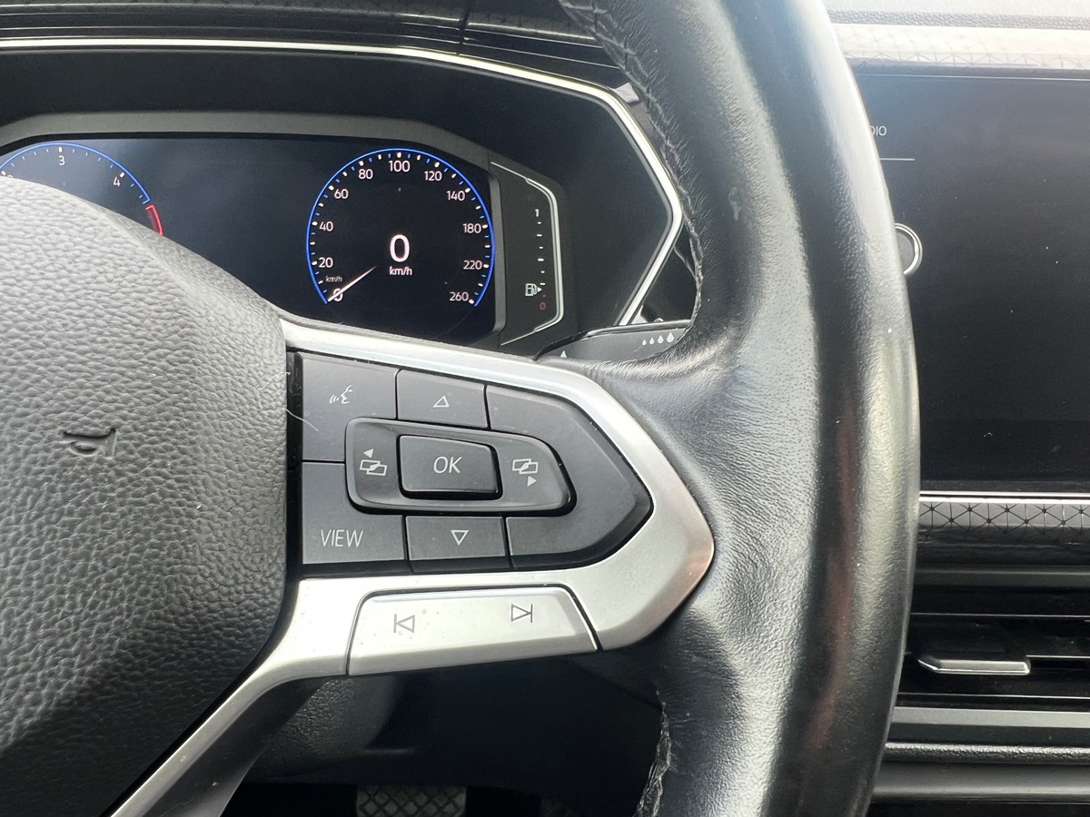 Volkswagen T-Cross 1.6 TDI  95ch DSG7 CARAT, SUIVI COMPLET, CAMERA DE RECUL, SIEGES CHAUFFANT
