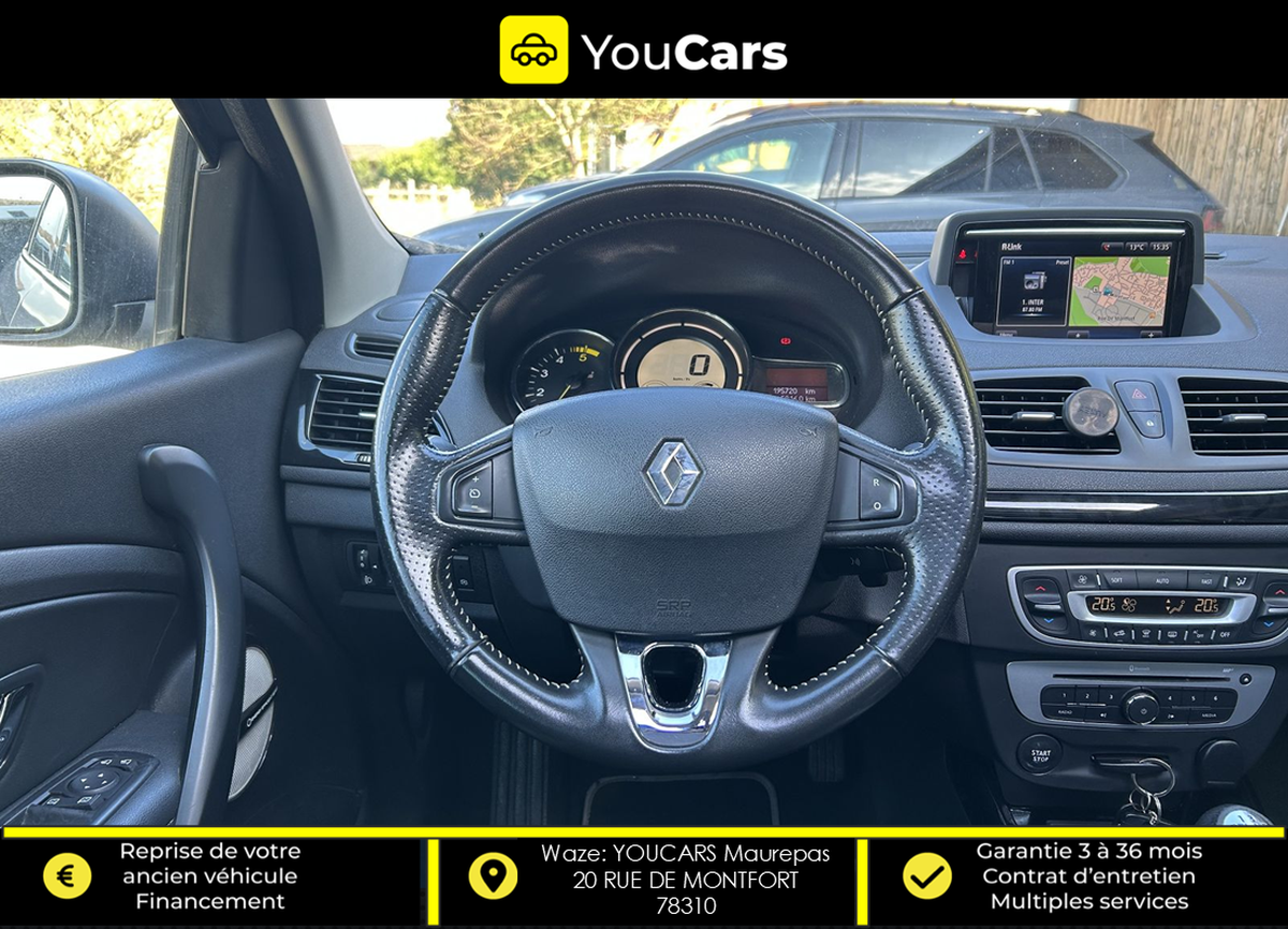 RENAULT Megane Estate BOSE 1.6 dCi 130 cv TOIT OUVRANT - SIEGES CHAUFFANTS - CAMERA DE RECUL