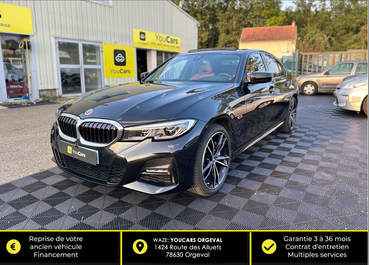 Bmw Série 3 (G20) Berline 330e xDrive 2.0 292cv PACK M - MATRIX LED - TOIT OUVRANT - SIEGES ELEC