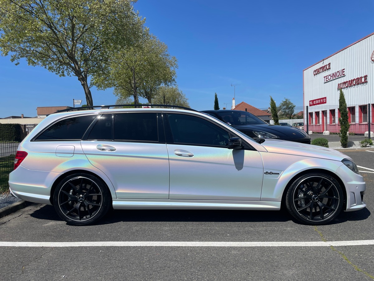 Mercedes-Benz Classe C 63 AMG SW 6.2 457 COV NACRE HJ