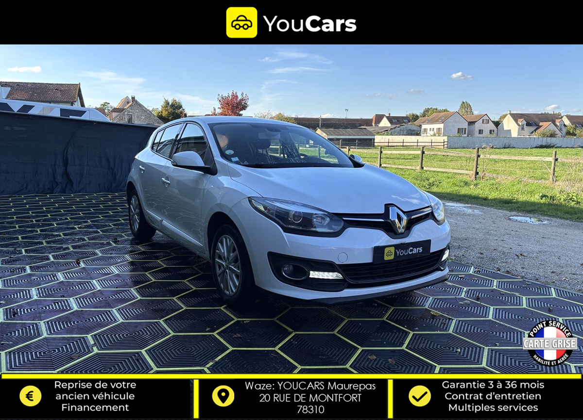 RENAULT Megane III Phase 3 Hatchback 1.5 dCi 110 cv GPS - COURROIE DE DIST FAITE