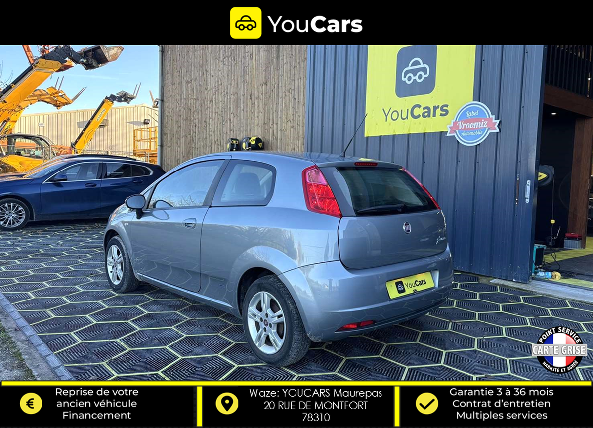 Fiat Punto Grande Punto 1.3 MJTD 75 cv IDEAL JEUNE PERMIS PREMIERE MAIN CHAINE DE DISTRIBUTION