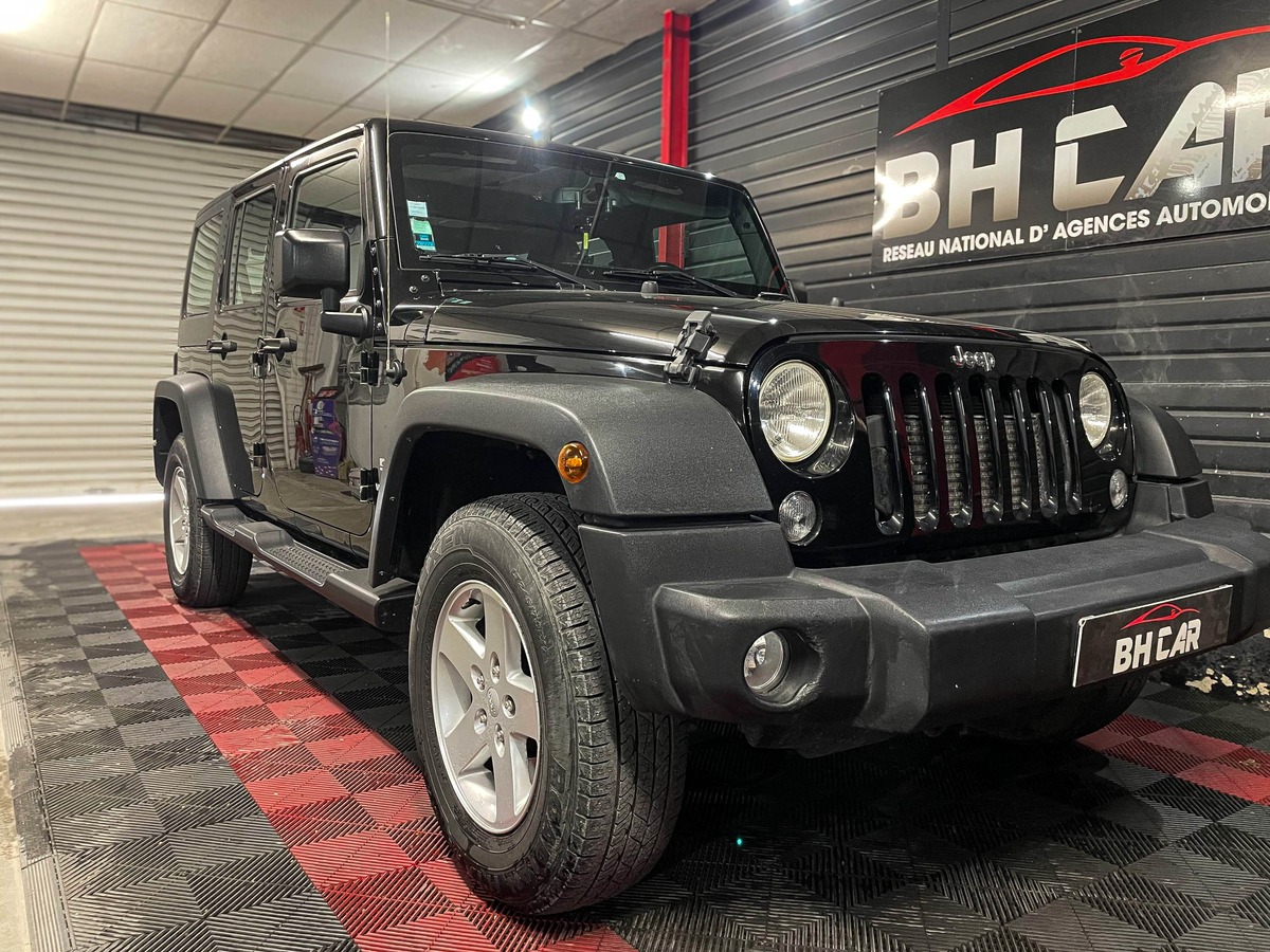 Image: Jeep Wrangler Unlimited CRD Sport 2,8 200ch