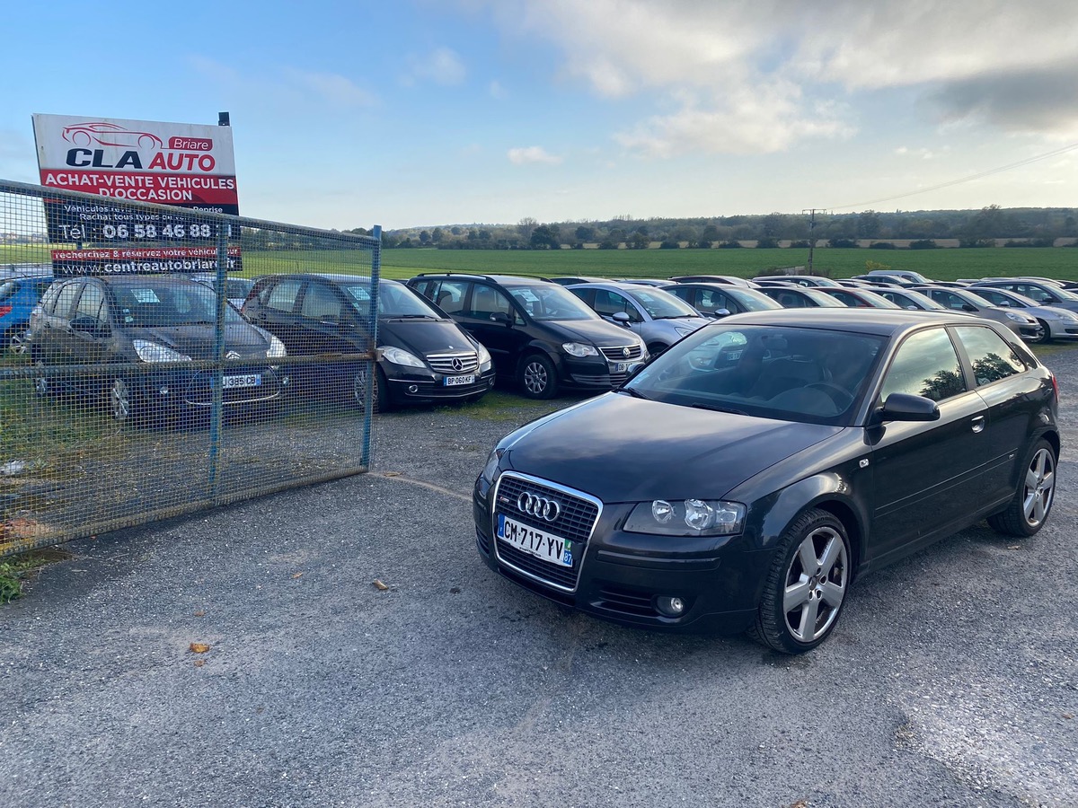 Audi A3 2.0 tdi 140cv S LINE 188000km boite auto + palette au volant 