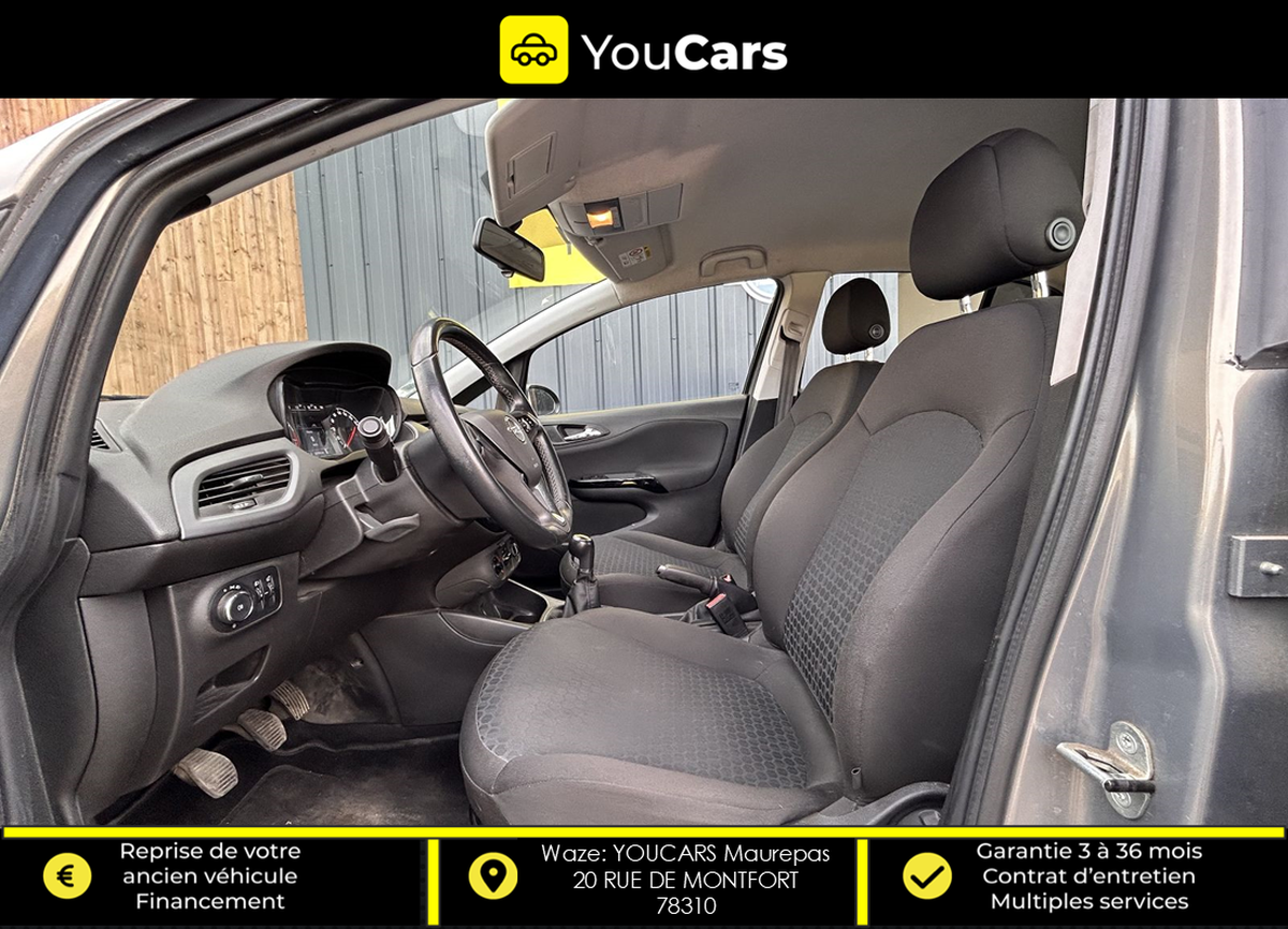 Opel Corsa 5 Portes 1.4 i 16V 90 cv ECRAN TACTILE  - BLUETOOTH MUSIC