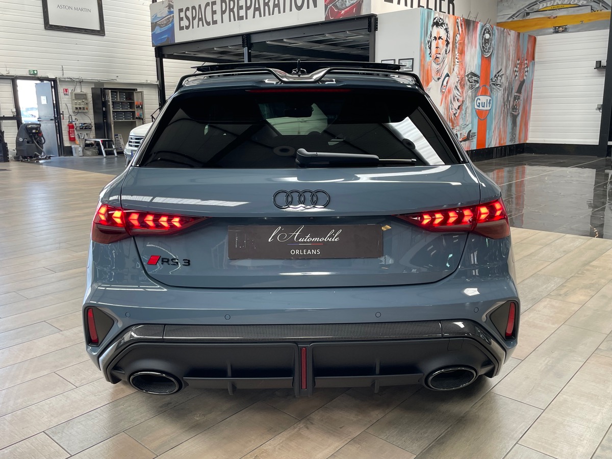 Audi RS3 Sportback 2.5 TFSI 400CH S TRONIC 7 QUATTRO - FACELIFT 2025 - NEUVE