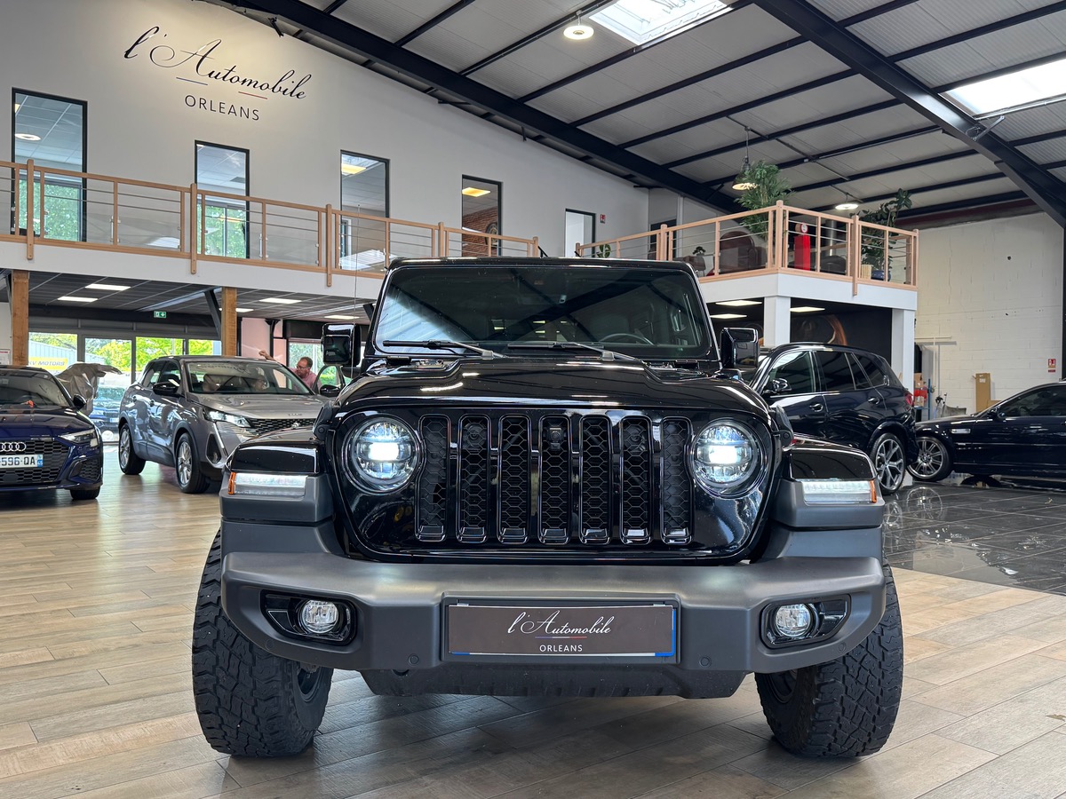Jeep Wrangler 4XE 380CV UNLIMITED 4X4 OVERLAND JANTE RIDGE RUGGED 17°/CAM/ALPINE
