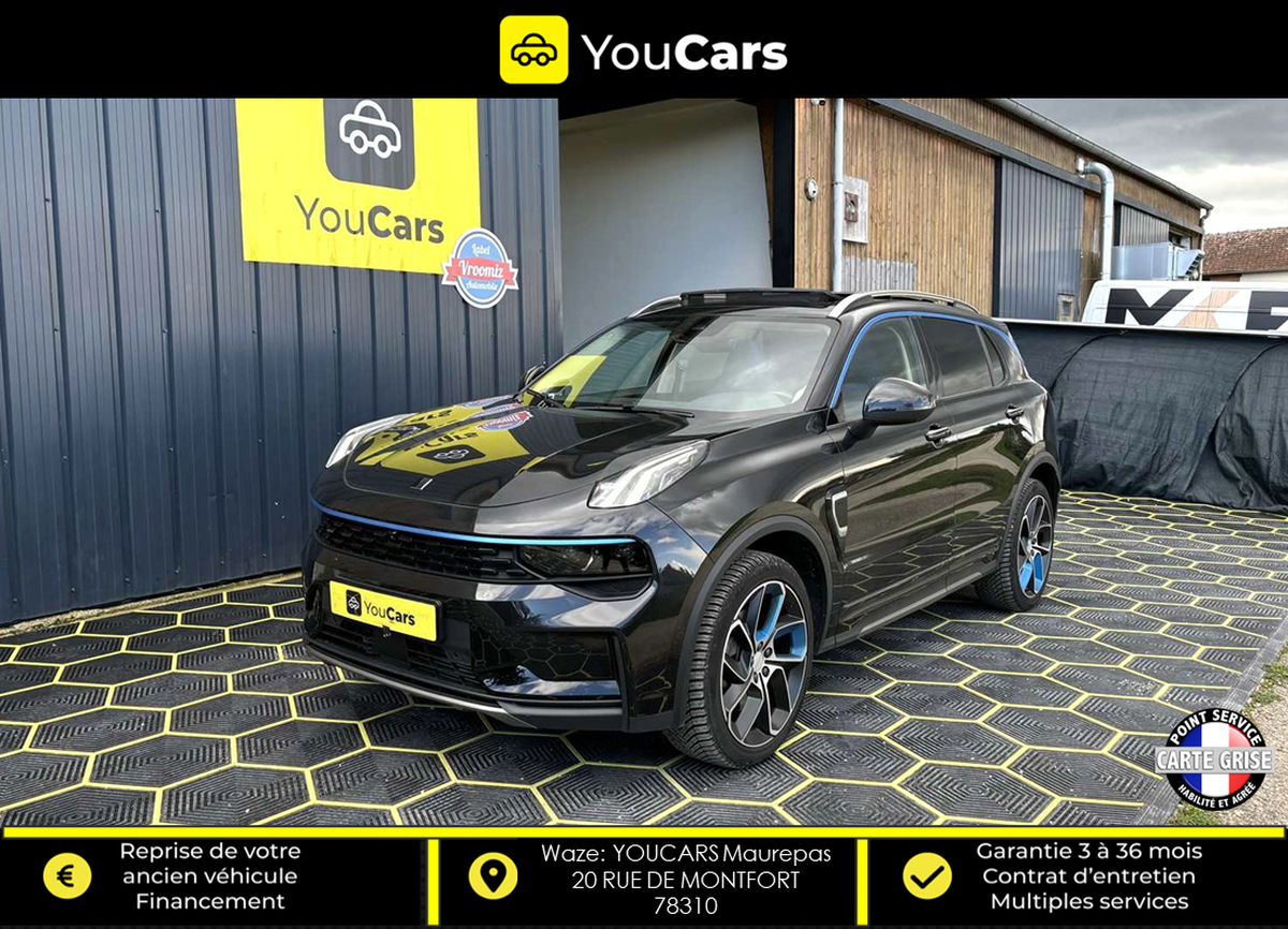 LYNK&CO 01 1.5 261cv Boite Auto FULL OPTIONS CAMERA 360 ENTRETIEN A JOUR TOIT OUVRAANT