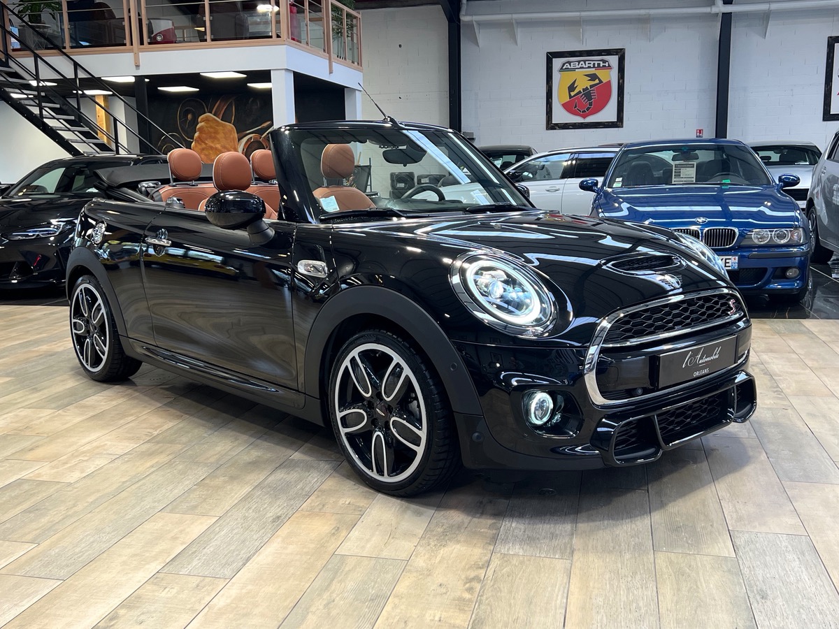 Mini Mini CABRIOLET COOPER S JCW 192CV BVA8 HARMAN/CAM 1ERE MAIN h