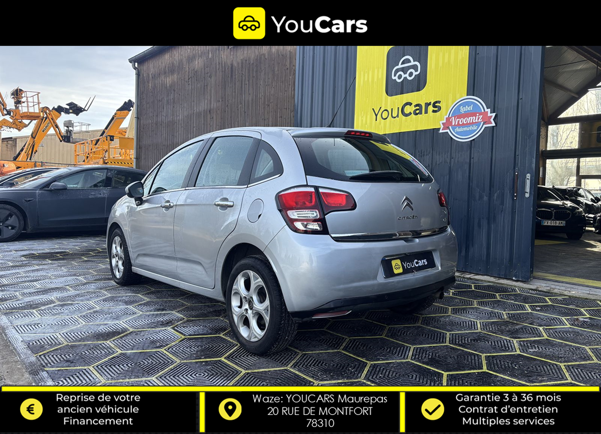 Citroën C3 1.6 VTi 16V Airdream 120 cv Boîte auto IDEAL JEUNE PERMIS CAMERA DE RECUL