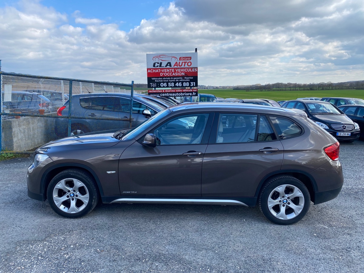 Bmw X1 2.0 xdrive 143cv 199026km bon état cuir beige