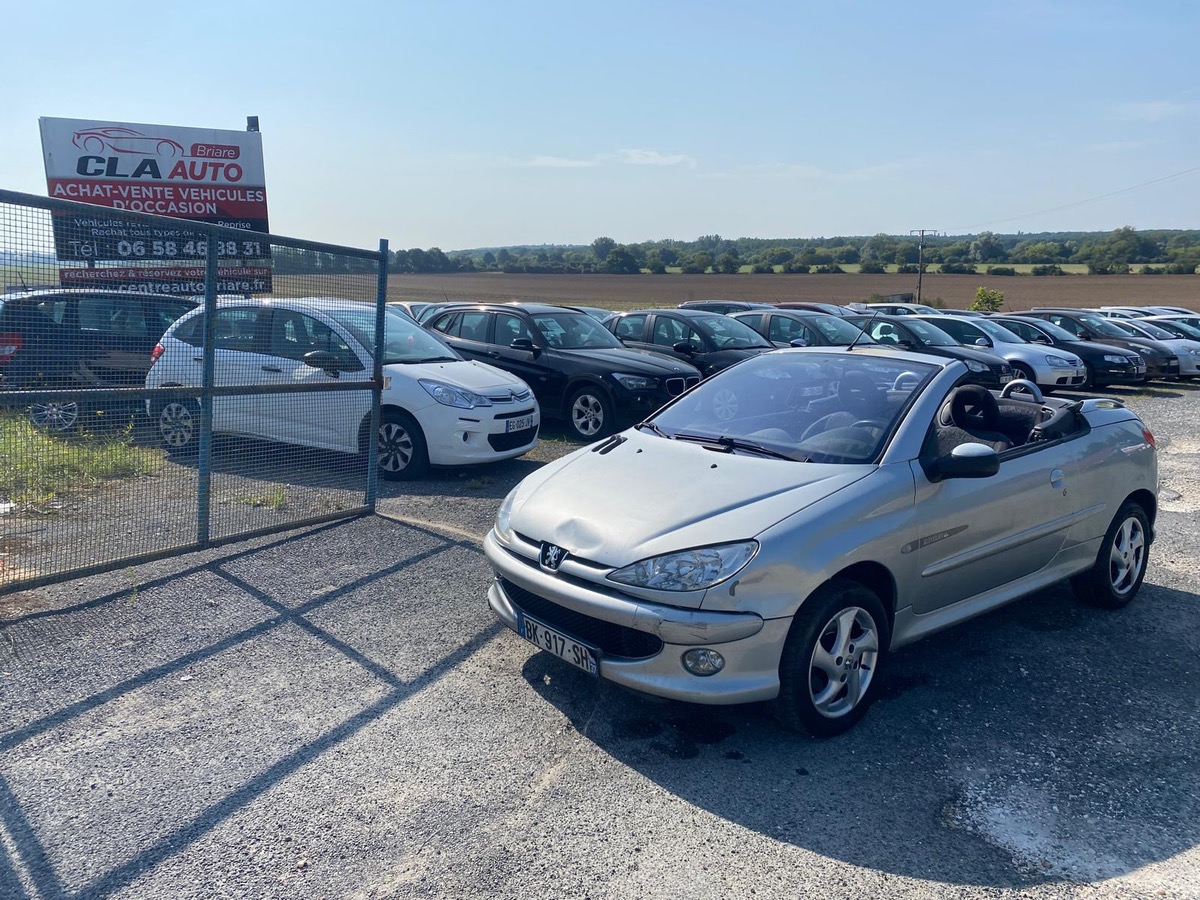 Peugeot 206 cc 1.6i 110cv quiksilver 183003km