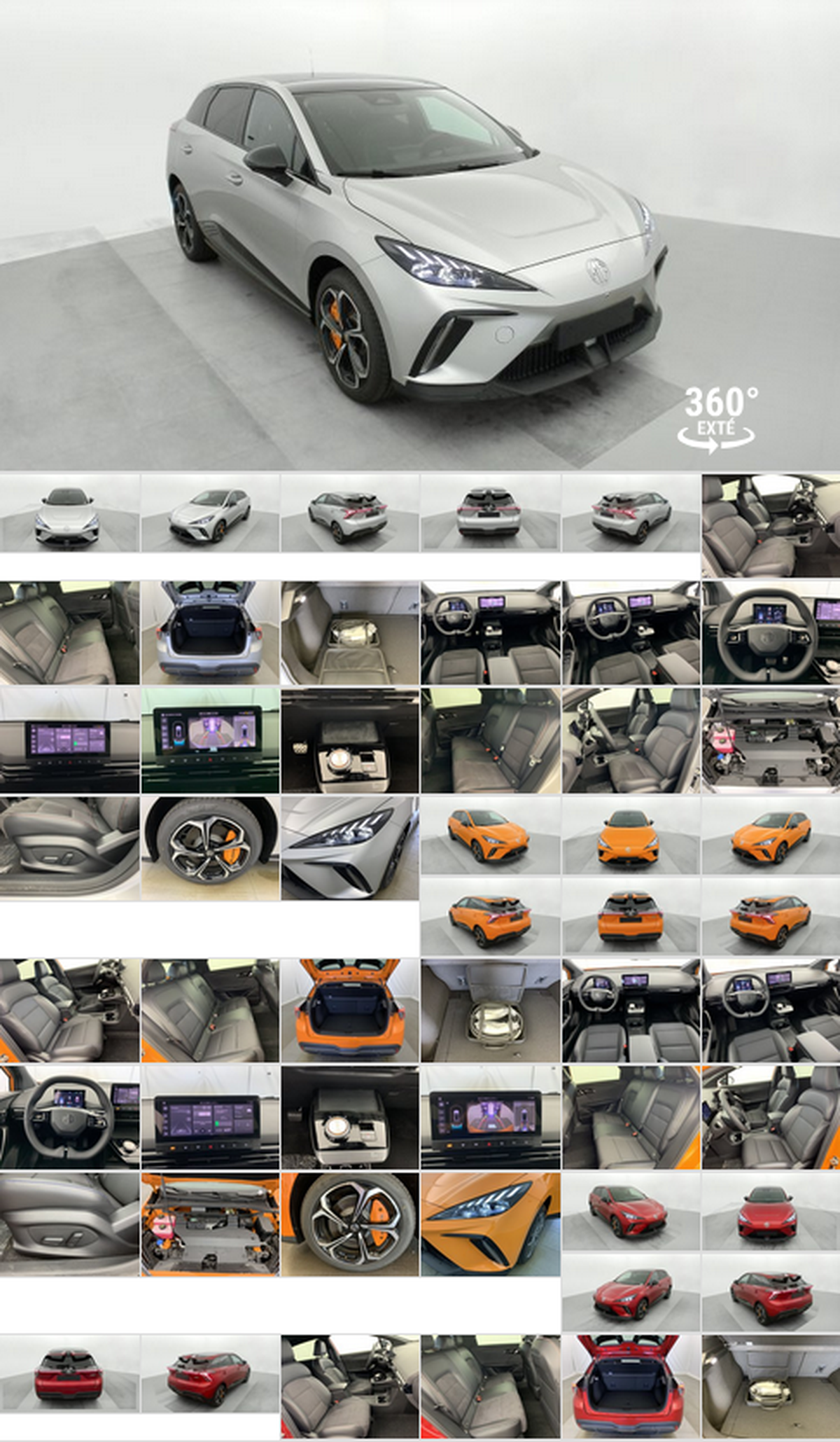 MG MG4 Electric 64kWh - 320 kW 4WD XPOWER  Prix catalogue 41 140,00 € TTC