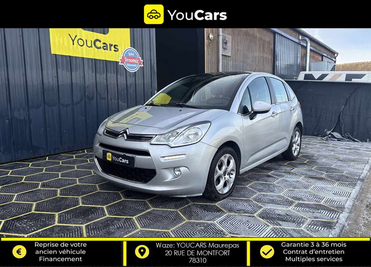 Citroën C3 1.6 VTi 16V Airdream 120 cv Boîte auto IDEAL JEUNE PERMIS CAMERA DE RECUL