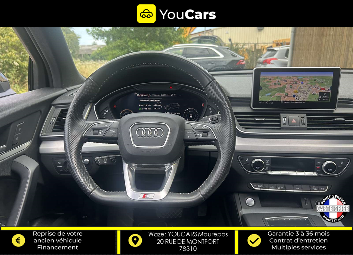 Audi Q5 55 TFSI e 367 cv S line Quattro S tronic7 TOIT OUVRANT FULL OPTIONS ENTRETIEN FULL AUDI