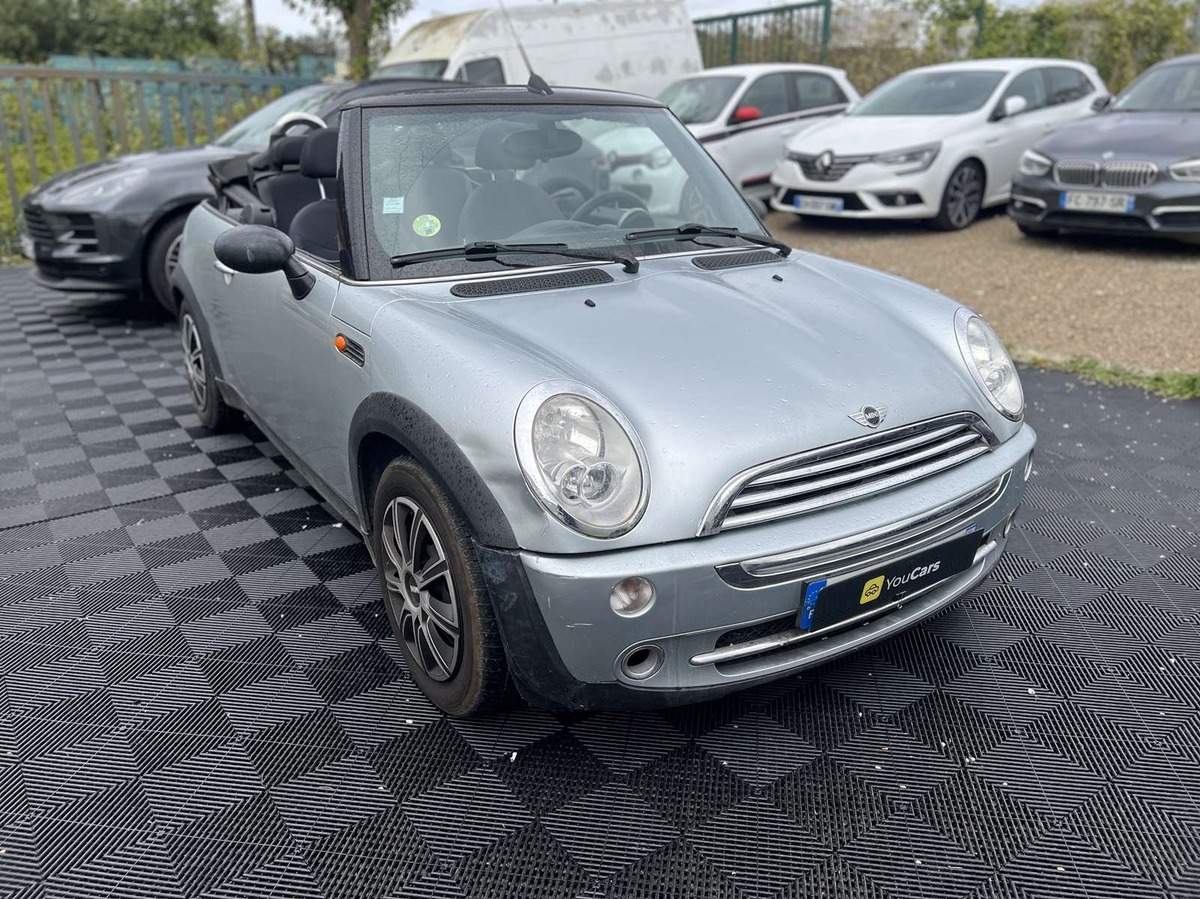 Mini Mini Cabriolet One 1.6 i 16V 90cv - ENTRETIEN A JOUR - AIDE STATIONNEMENT AV/AR - CABRIOLET