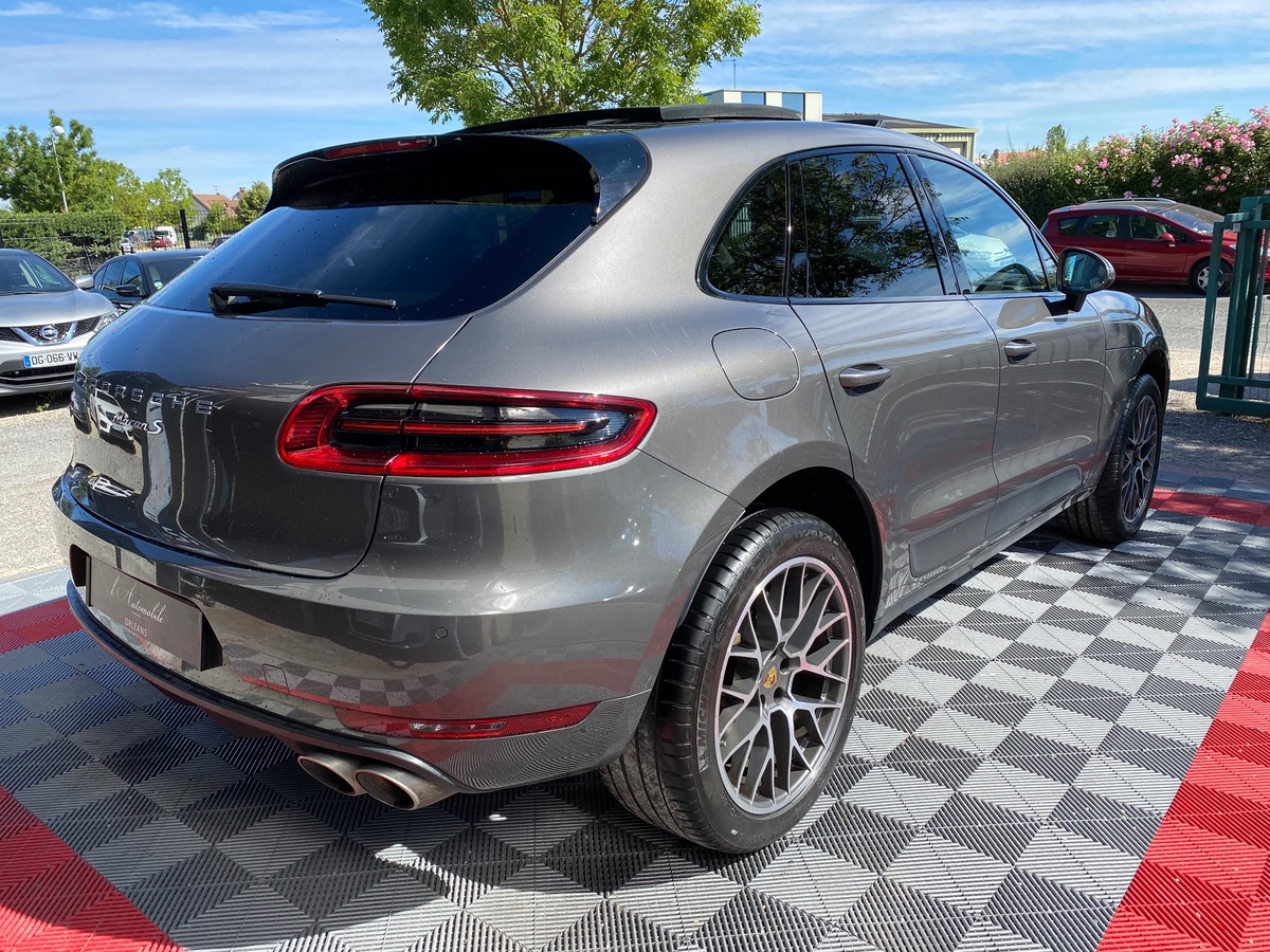 Porsche Macan S V6 340 FULL OPTIONS 2018 1°main y