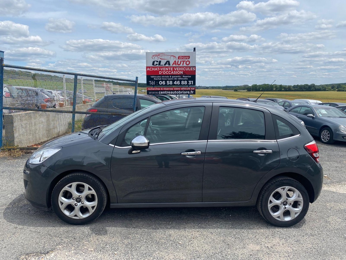 Citroën C3 1.2 vti 80cv 58013km année  2014 