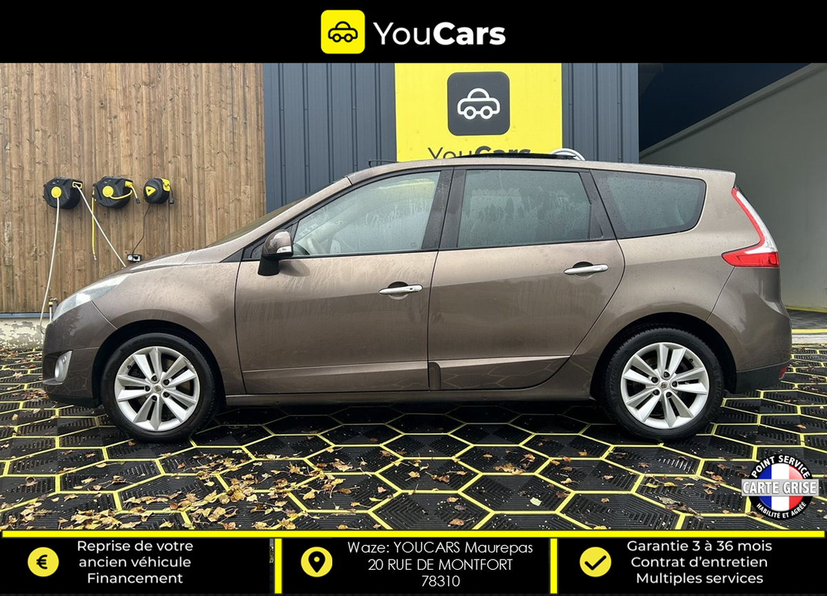 RENAULT Grand Scenic EXECPTION III 2.0 dCi  7 PLACES 150 cv TOIT OUVRANT - SIEGES ELECTRIQUES AV