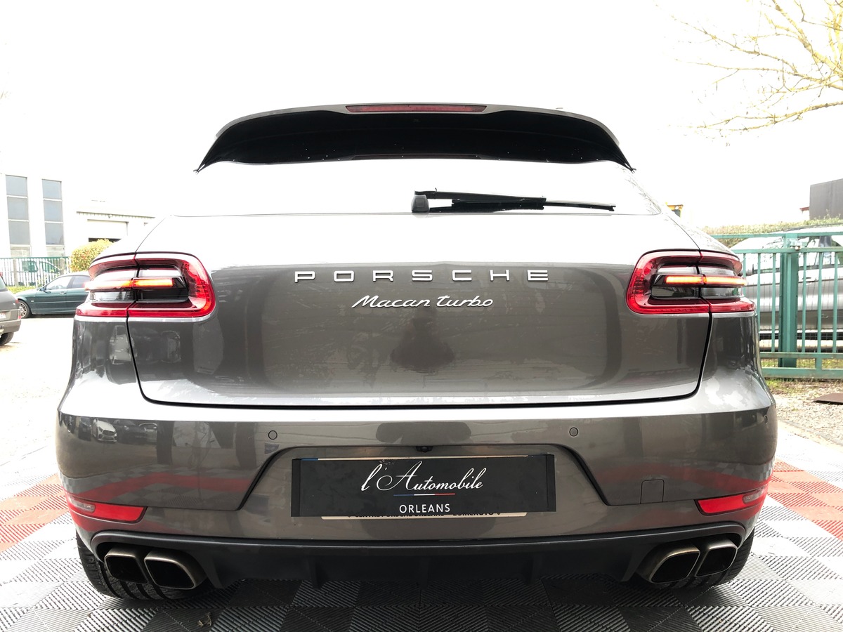 Porsche Macan TURBO 3.6 400 1°MAIN GRIS QUARTZ fr