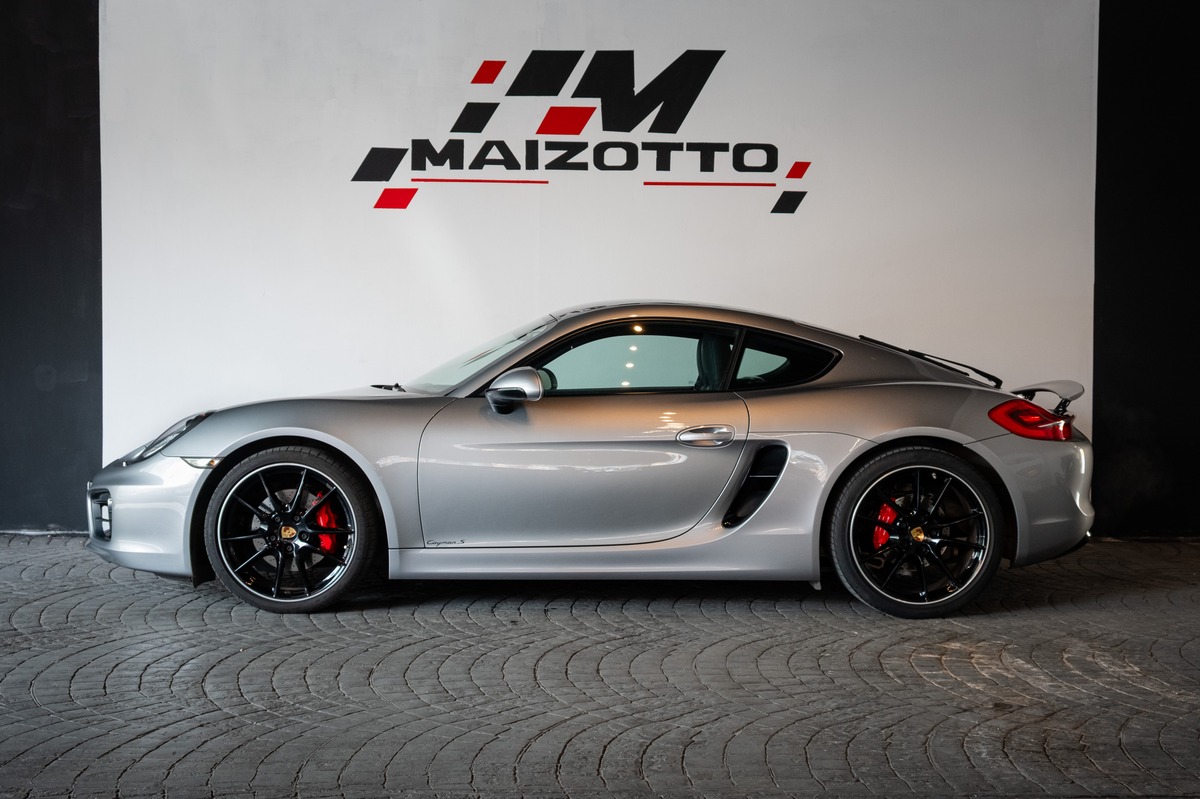 Porsche Cayman S 981 | GT-silver metallic | Echappement sport | Très bon Etat | Garantie 12 mois