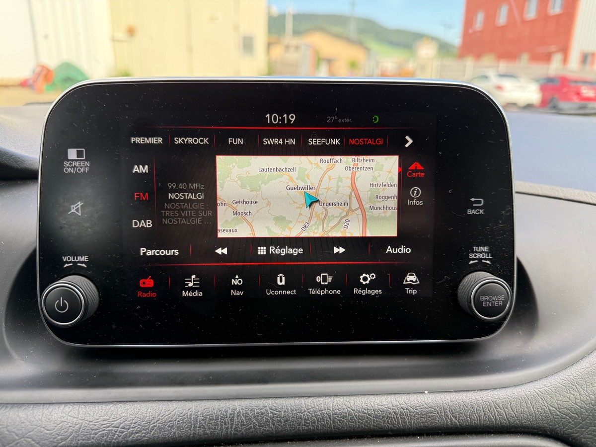 Fiat Tipo 1.6 E-Torq 110 cv Lounge, Sieges chauffants, Caméra de recul