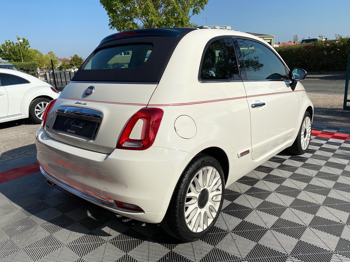 Fiat 500 Cab 1.2 S&S 69ch DOLCE VITA 1ere main c