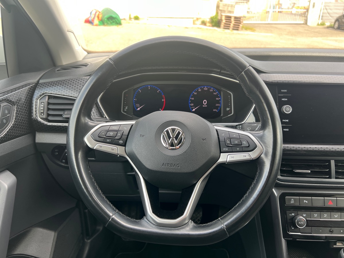 Volkswagen T-Cross 1.6 TDI  95ch DSG7 CARAT, SUIVI COMPLET, CAMERA DE RECUL, SIEGES CHAUFFANT