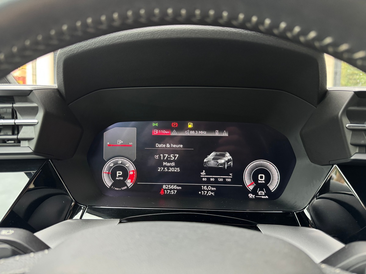 Audi A3 Sportback Sline 35 2.0 TDI S Tronic7 150 cv -Boîte auto - B&O