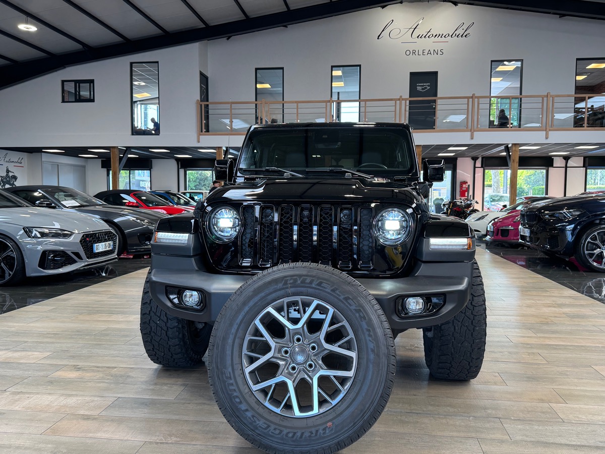 Jeep Wrangler 4XE 380CV UNLIMITED 4X4 OVERLAND JANTE RIDGE RUGGED 17°/CAM/ALPINE