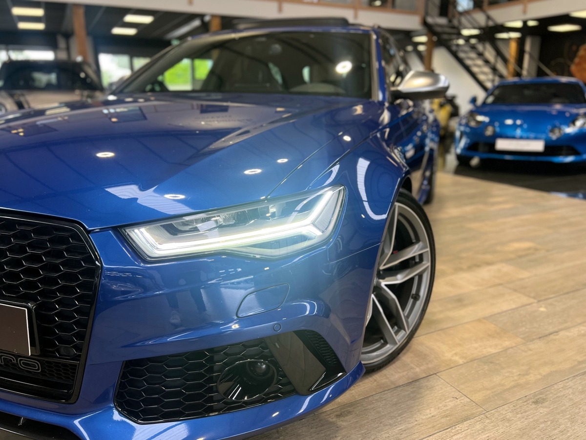 Audi RS6 Avant C7 QUATTRO 4.0 V8 TFSi 560 BLEU SEPANG MALUS INCLUS