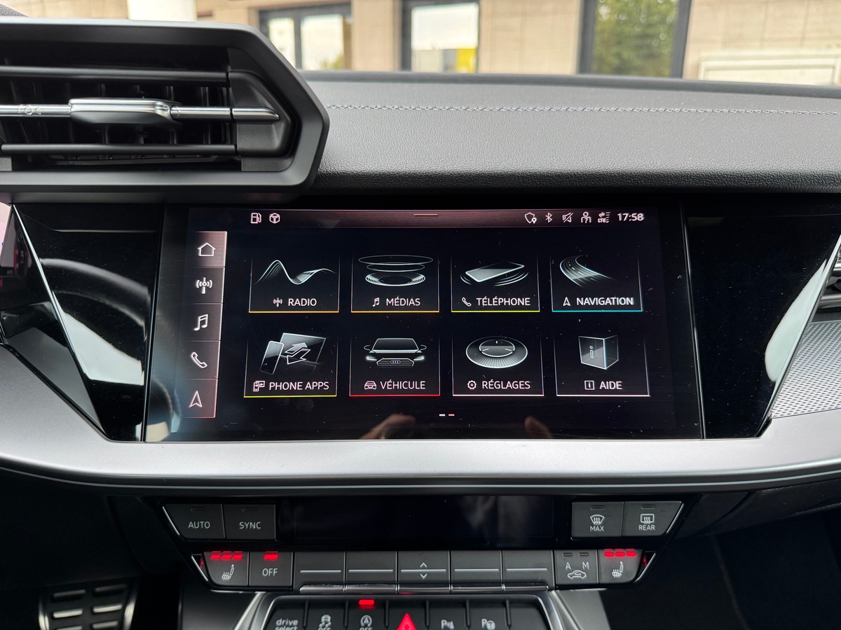 Audi A3 Sportback Sline 35 2.0 TDI S Tronic7 150 cv -Boîte auto - B&O