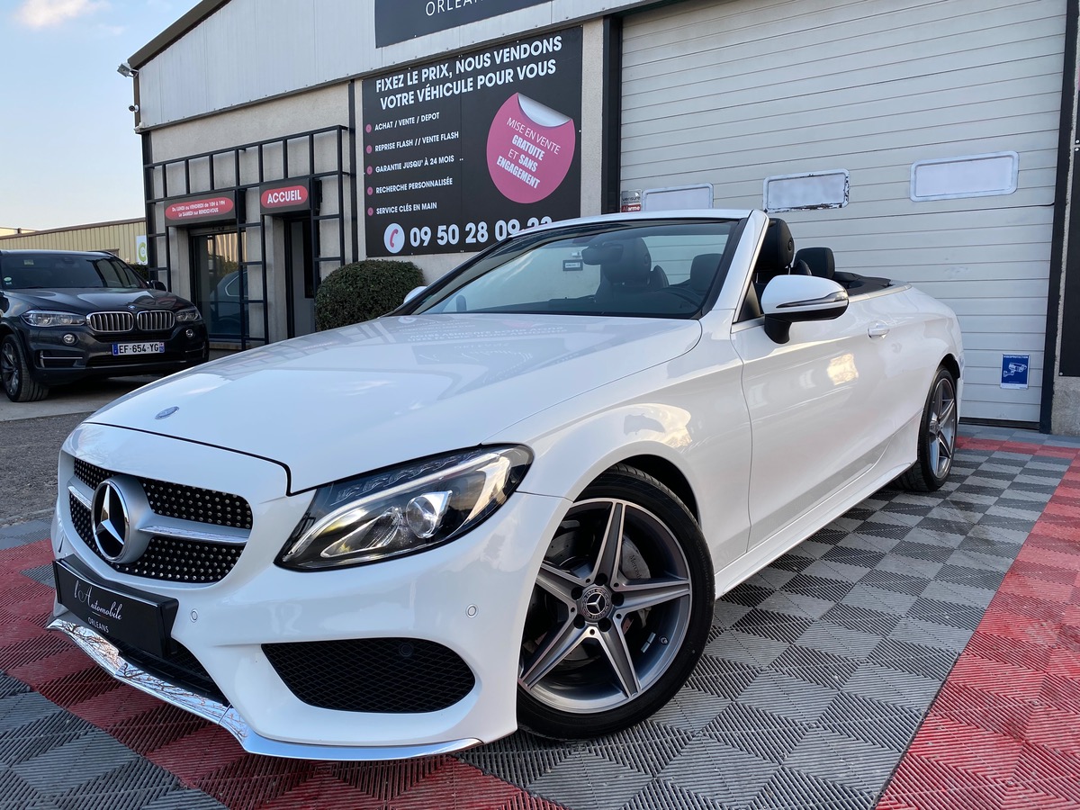 Mercedes-Benz Classe C 220d cabriolet 170ch AMG Line g