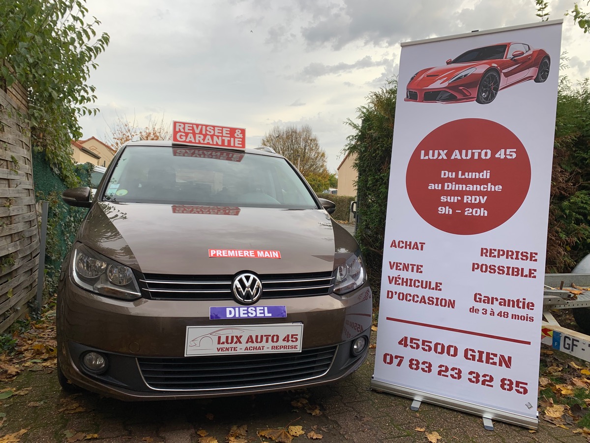 Volkswagen Touran 2.0 TDI 140  BLUEMOTION CARAT PREMIÈRE MAIN AUTOM