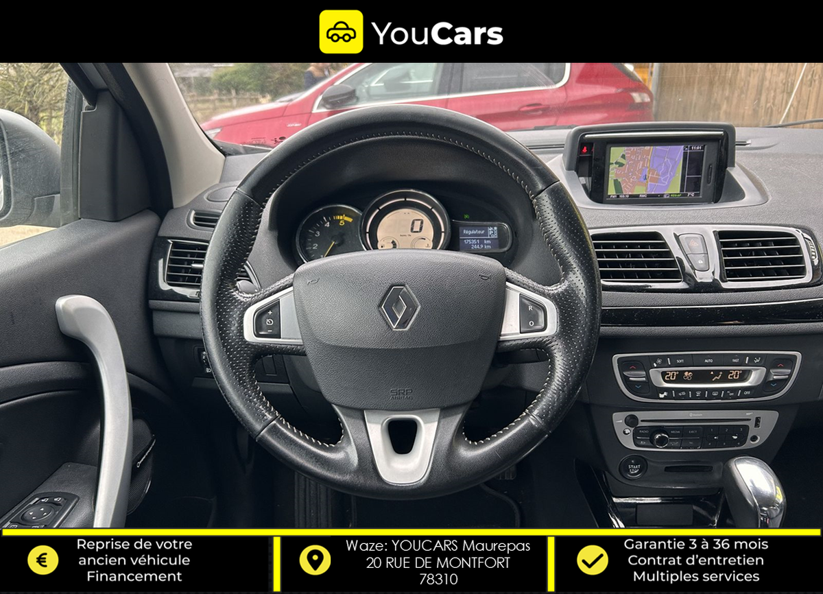 RENAULT Megane 3 BOSE Hatchback 1.5 dCi EDC 110 cv GPS - RADAR DE RECUL