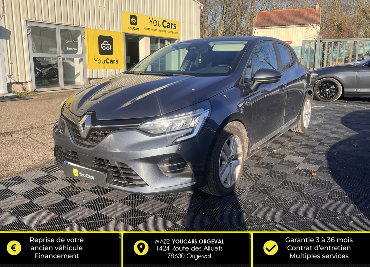 RENAULT Clio V E-TECH 1.6 i 140 Hybrid Boîte auto - ENTRETIEN A JOUR - RADAR DE RECUL - CARPLAY