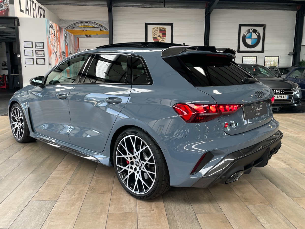 Audi RS3 Sportback 2.5 TFSI 400CH S TRONIC 7 QUATTRO - FACELIFT 2025 - NEUVE