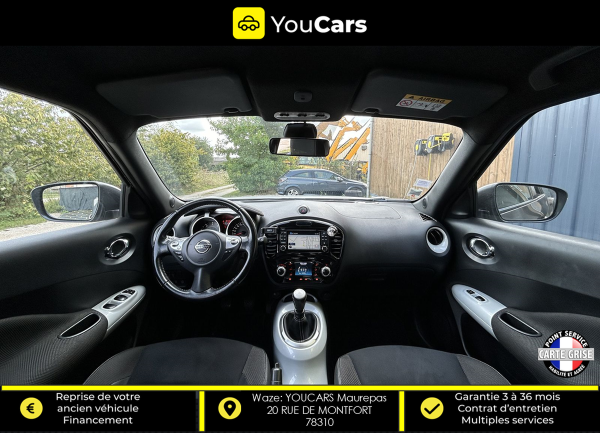 Nissan Juke CONNECTA UK Phase 3 1.5 dCi S&S 110 cv COURROIE DE DIST FAITE - CAMERA DE RECUL - GPS