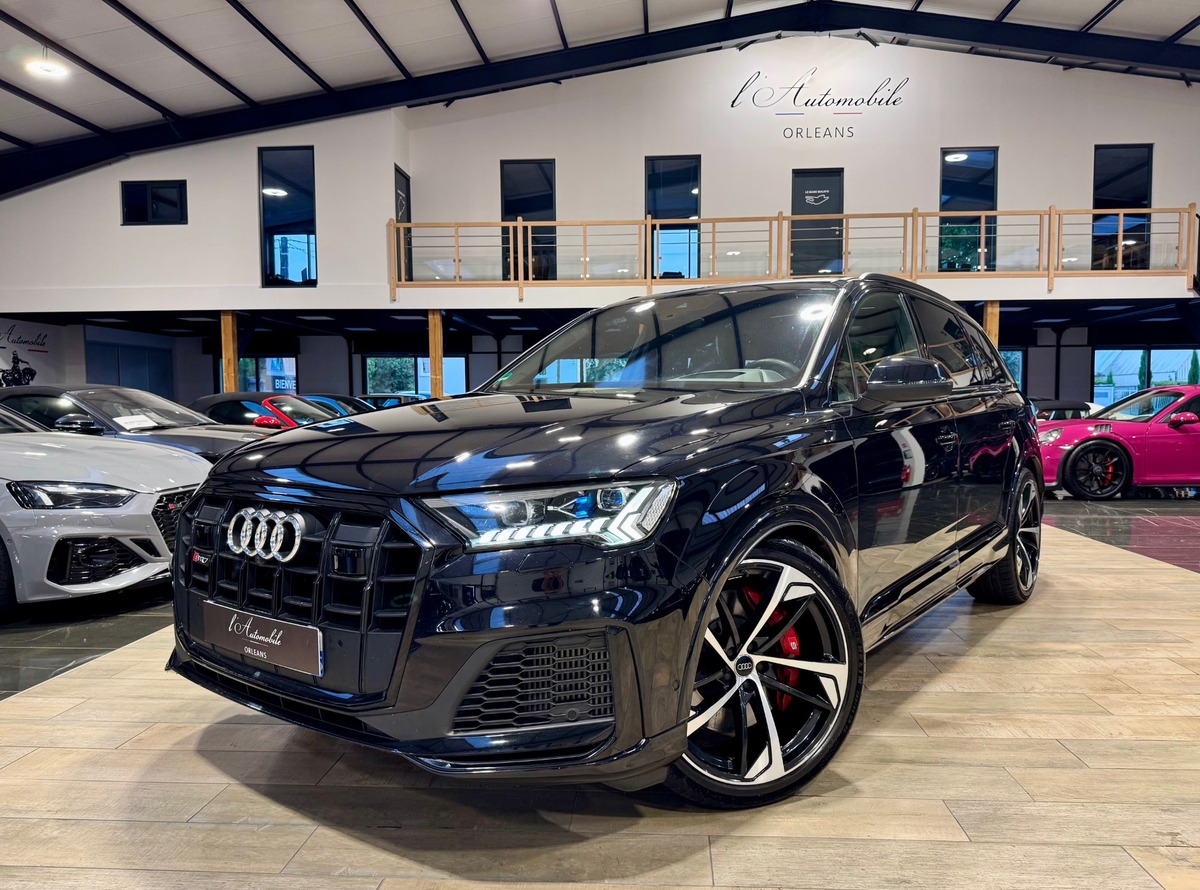 Audi SQ7 4.0 V8 TDI 435ch Quattro 7 places / Bose / 3D Surround View / HU/ Attelage