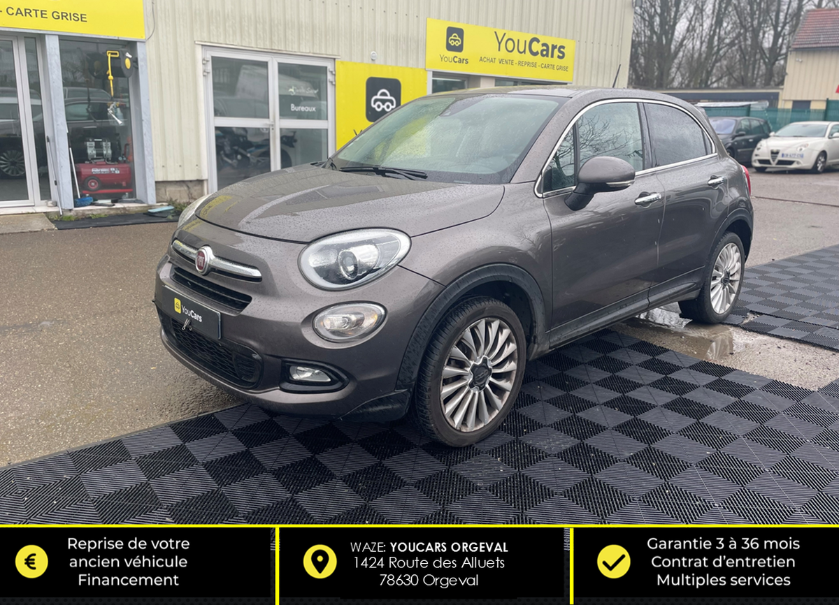 Fiat 500X 1.4 RIEN A PREVOIR - RADAR DE RECUL - GPS - CLIMAT