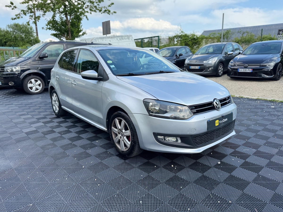 Volkswagen Polo V 5 1.2 TDI 75 cv - IDEAL JEUNE PERMIS - BLUETOOTH  - RADAR DE RECUL