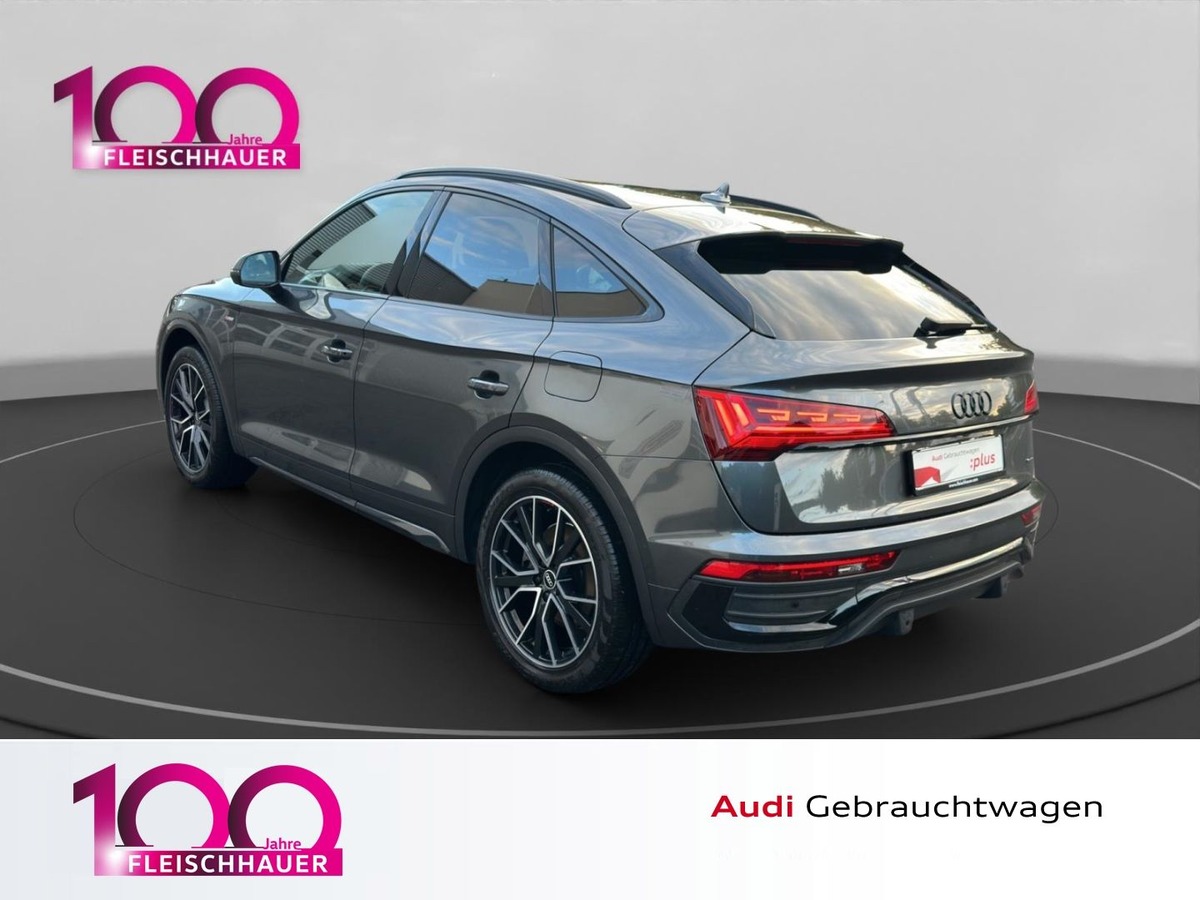 Audi Q5 Sportback 50 TFSI e 299ch S line quattro S tronic 7/Tête haute/Feux matriciels