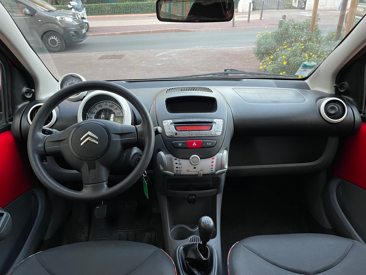 Citroën C1 1.0 68 CV / 5 portes / 1er Main / Embrayage Neuf /Clim /Moteur à Chaine