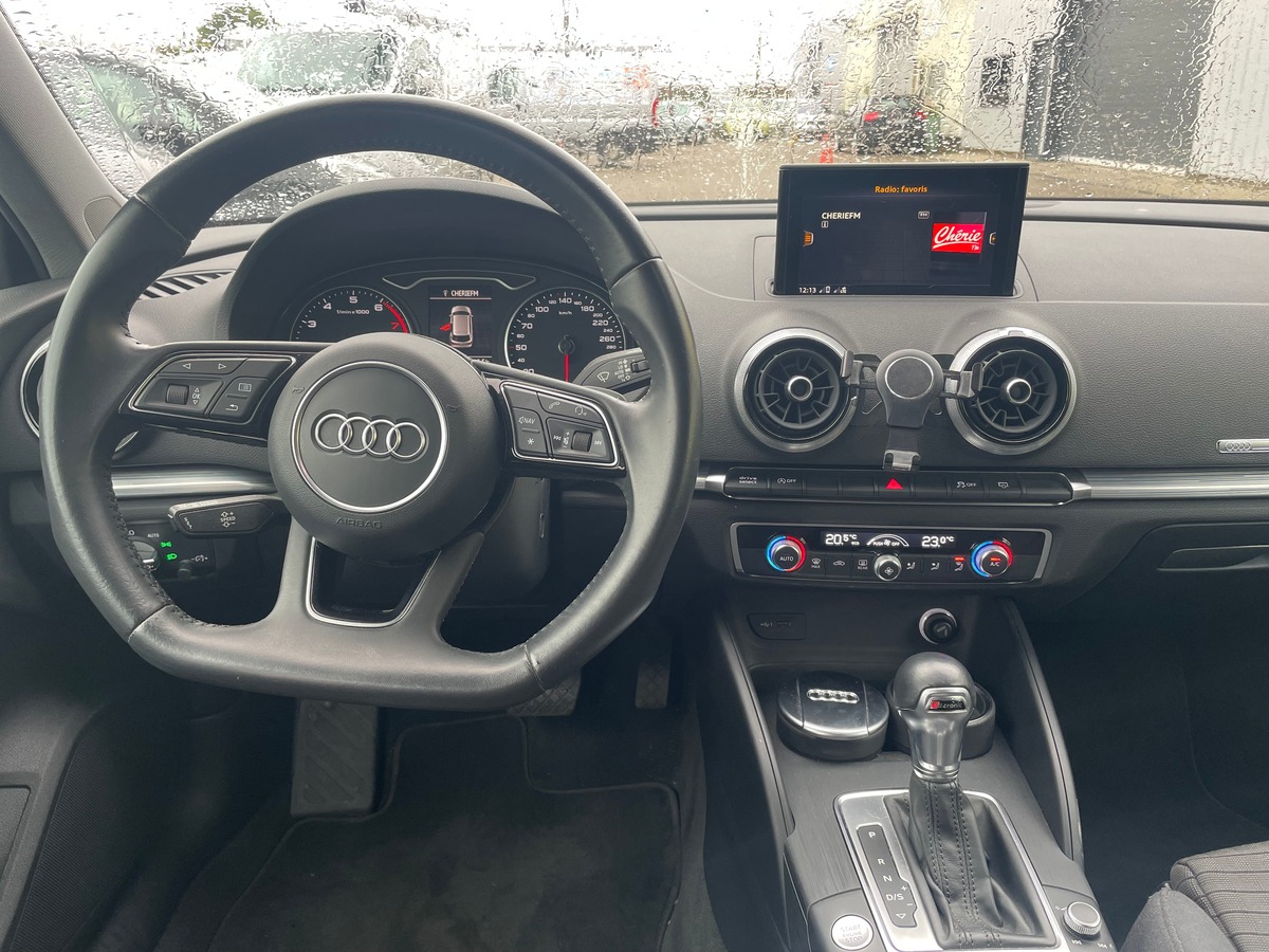 Audi A3 Sportback TFSI S-Tronic7 150 cv Boîte auto ENTRETIEN A JOUR - CLIM AUTO - GPS - CARPLAY