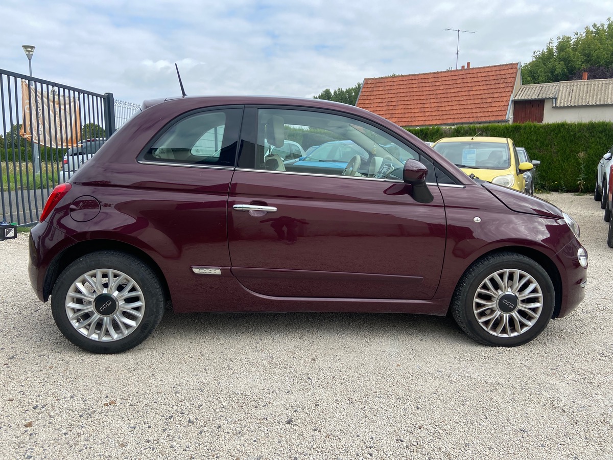 Fiat 500 toit panoramique 1.2 8v 69ch  Lounge