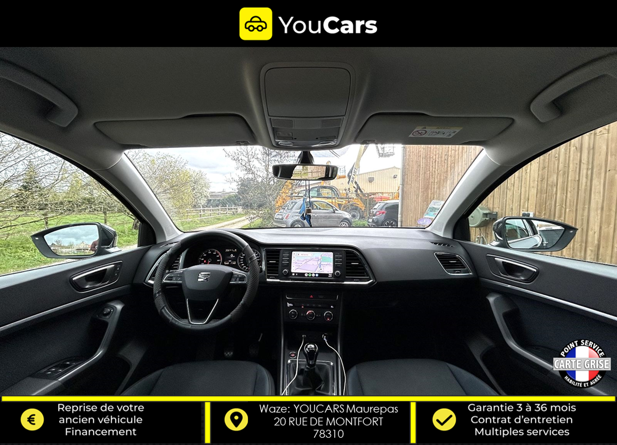 Seat Ateca STYLE 1.4 TSI 150 cv APPLE CARPLAY - CAMERA DE RECUL